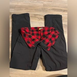 Womens Eddie Bauer Fleece Lined Pants